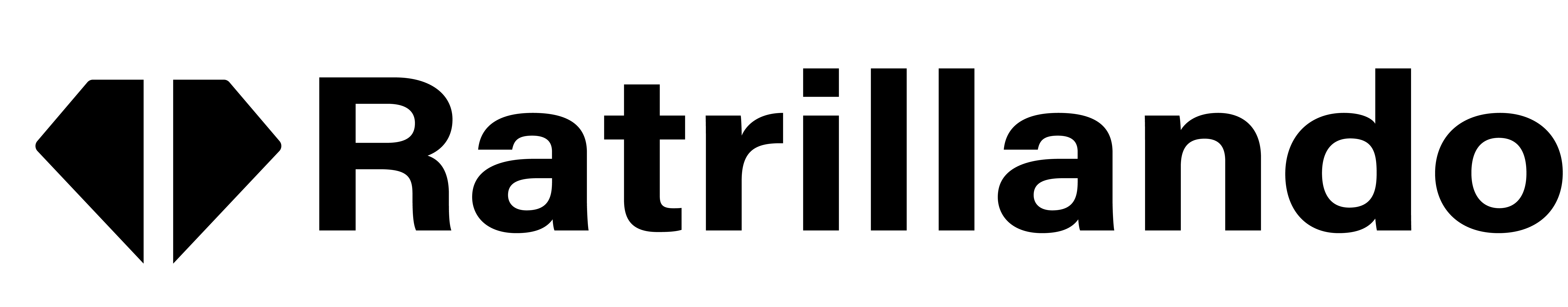 White Ratrillando logo